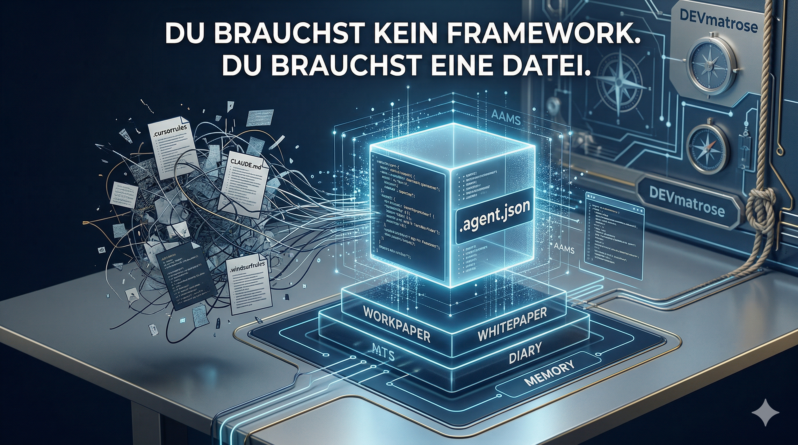 Du brauchst kein Framework. Du brauchst eine Datei.