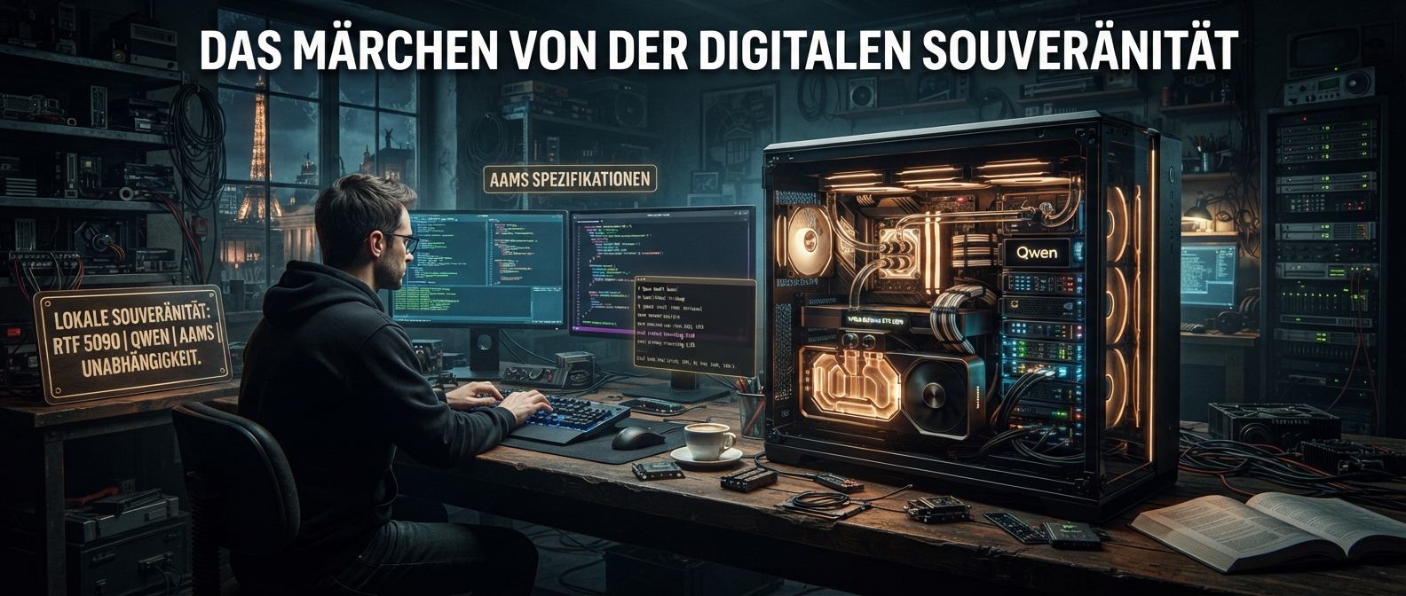 Das Märchen von der digitalen Souveränität — Wenn Corporate Cloud auf Kontrollwahn trifft